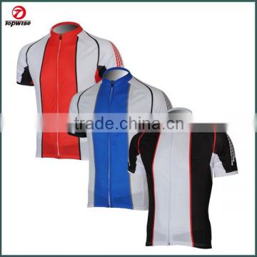 2015 Factory wholesale Sublimation coolmax cycling jersey