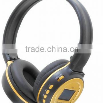 Hot selling Stereo headphone sport Bulutooth FM headphone with TF card function