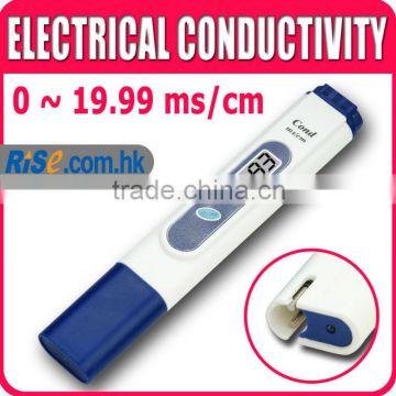 Digital Electrical Conductivity Tester Water 0~19.99ms/cm Aquarium EC Meter