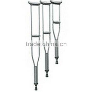 Enhanced axillary crutches old man adjustable thickening aluminum alloy four feet antiskid medical crutch walker