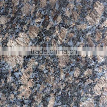 adornment material,Sapphire Brown granite of polished color stone