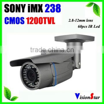 New Security SONY IMX238 + AVS05P DSP CCTV Camera 1200TVL CMOS With WDR OSD IR CUT 2.8-12mm Lens Vision Star                        
                                                Quality Choice