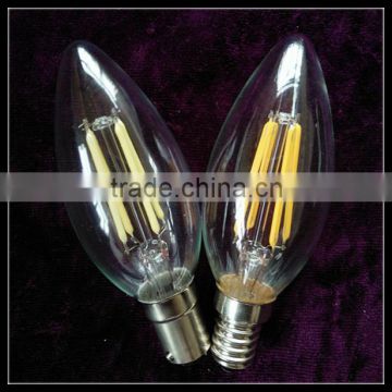 Edison Candle C35 E14 5W LED filament bulb wide voltage AC85-260V