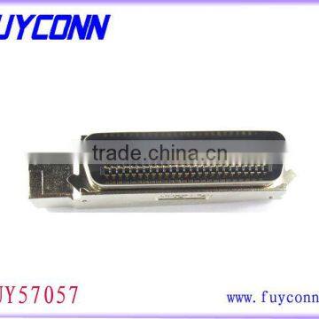 90 degree 2.16mm Pitch Amphenol 957 M1002101 100 pin IDC Male Connector with Zinc Cover