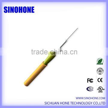 Multiple mode OM2 simplex round indoor drop fiber optic cable