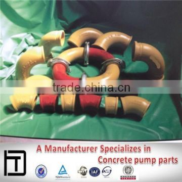 DN125 concrete pump wear resisting boom pipe elbow
