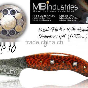 Mosaic Pins for Knife Handles MP10 (1/4") 6.35mm