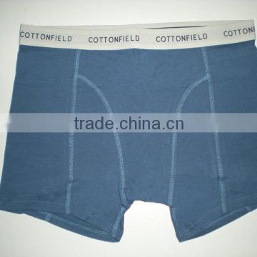 2015 High quality mens cottton spandex boxer shorts