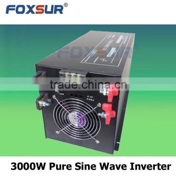 Excellent quality low price Big power 3000W Pure Sine Wave Inverter 12V DC to 230V AC, Solar power inverter with LCD display