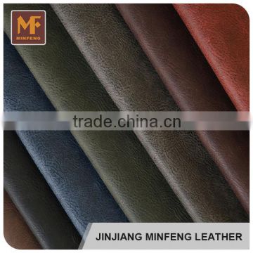 Name brand china products embossed pattern cheap price pure leather