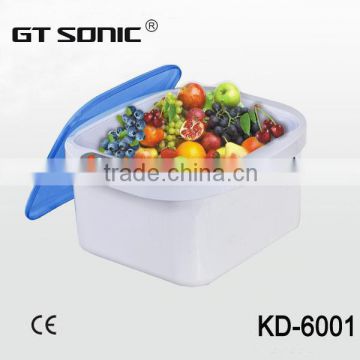 KD-6001 Home application Fruit and vegetable disinfection Sterilizer Ultrasonic Cleaner 12.8L