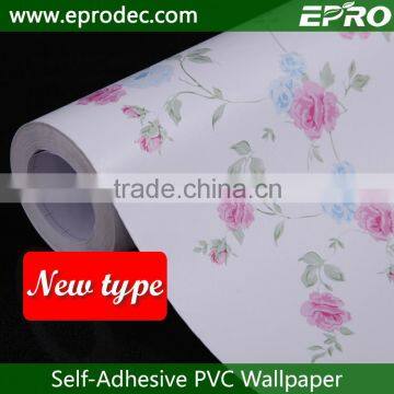 Mould-Proof small flowers wallpaper sticker for room decoration