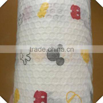 Wood-pulp cloth with PP nonwoven