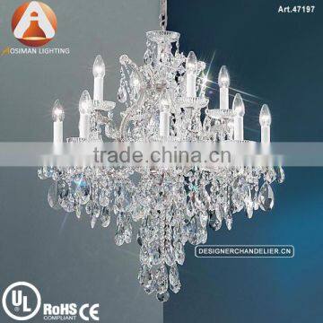 13 Light Elegant Maria Thereas Crystal Lamp