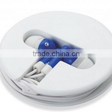 alibaba supplier plastic earphone case micro in-earphone portable