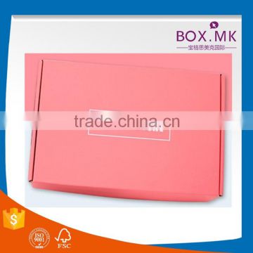2016 hot sale high quality Fashinonable Renowned Mail Box Cardboard Box Mail