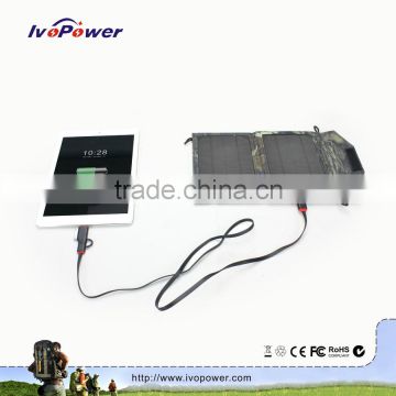 OEM mobile solar charger with rechargeable built-in solar power bank solar energy bag