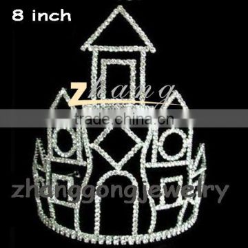 Beauty house design diamond pageant crown