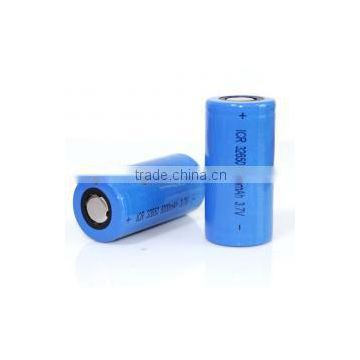 Hig perfprmance ICR 32650 3.7V 6000MAH li-ion Rechargeable battery Wholesale