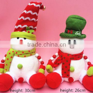 Christmas decoration, christmas sence article dolls, lovely snowman