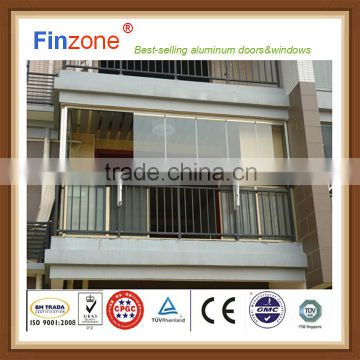 Popular used balcony glazing