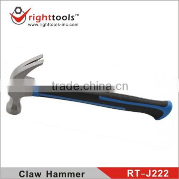 RIGHTTOOLS RT-J222 New process American type claw hammer with fibre handle