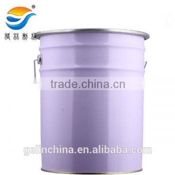 20L tin pail for paint, paint bucket with lock ring