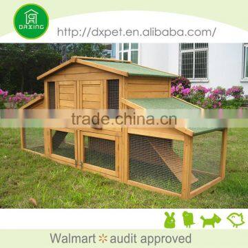 Outdoor hot selling portable fir wood cage for rabbit