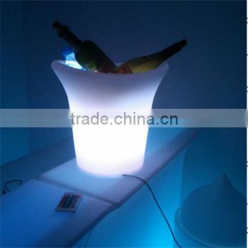 led plastic ice bucket for beer,bar,club,party