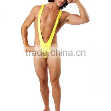 Borat Mankini Thong Swimsuit (Luminous Yellow)