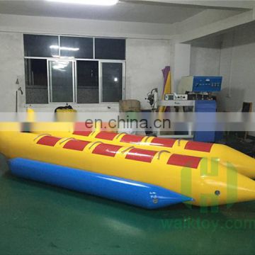 HI Most Excellent Interesting Inflatable Banana Boat For Sale / Water inflatable Banana Boat