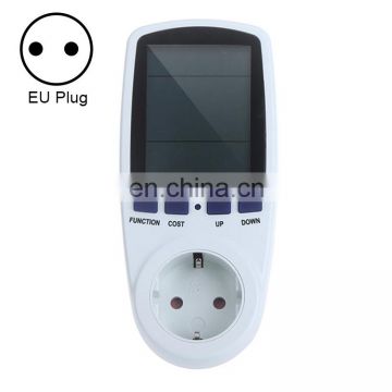 online shipping LCD Display Energy Meter Watt Volt Voltage Power Analyzer Automatic Electricity Monitor Power Eu plug