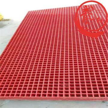 Fiberglass Bar Grating Black / Blue Industrial Floor Grates