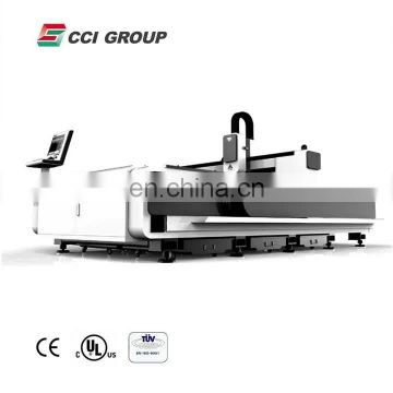 Engineers available to service machinery overseas 750W auto fiber laser cutting machine for metal sheet