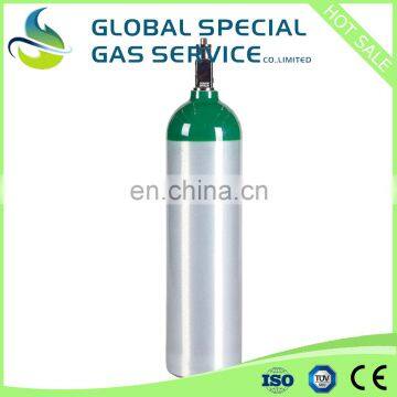 High Quality Aluminum cylinder for gas filling oxygen nitrogen Argon cylinder supplier on alibaba