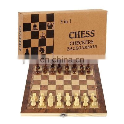 2021 Factory Wholesale Cheap Chess Set Outdoor Board Game Chess Games Set For children