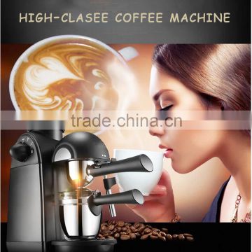 HOT SALE!!! CE/GS food safety espresso coffee maker with milk frother