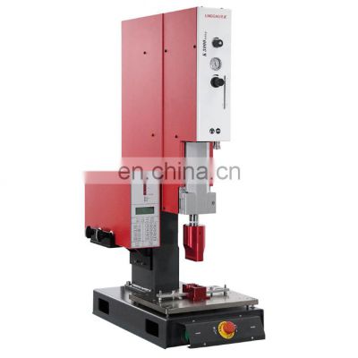 Hot selling Linggao 20kHz ultrasonic plastics welding machine High precision factory price automatic equipment