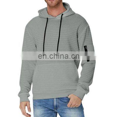 2021 manufacturers customize active wear colorblock navy blue 480gsm thick hoodies men