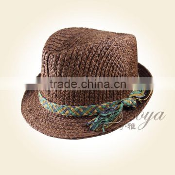 2015 Custom fashion fedora hats for men;Cheap hats