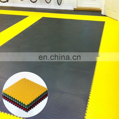 CH Approved Vented Durable Cheapest Multicolor Multifunctional Strength Eco-Friendly 40*40*0.6cm Garage Floor Tiles