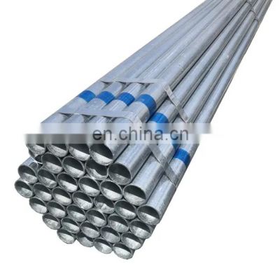 Hot Dipped Continuous Galvanizing G60 G90 G210 GI Galvanized Steel Round Pipe