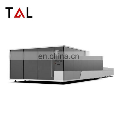 T&L Brand 8Kw CNC Fiber laser metal cutting machine for sale