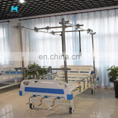 Hospital  Physiotherapy Traction 3 Crank Manual  Orthopedic Bed For Fractures Patients