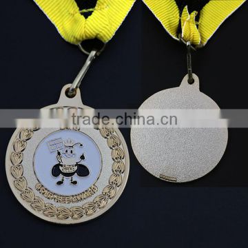 Stock bee medal awards ,zinc alloy with soft enamel,45*3mm