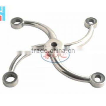 rotary type 250 spider 304 316Stainless steel spiders stainless steel spider in glass wall