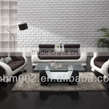 2014 New modern cheap leather sofa set imported leather