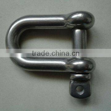 SUS 316 stainless steel Large Dee Shackle
