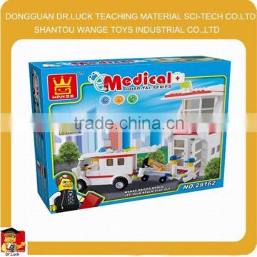 228pcs set Medical hospital series DIY Block toy connecting blocks