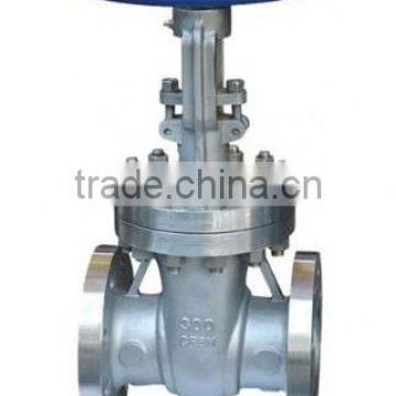 Cr5Mo and 304/304 Manual wedge gate valve